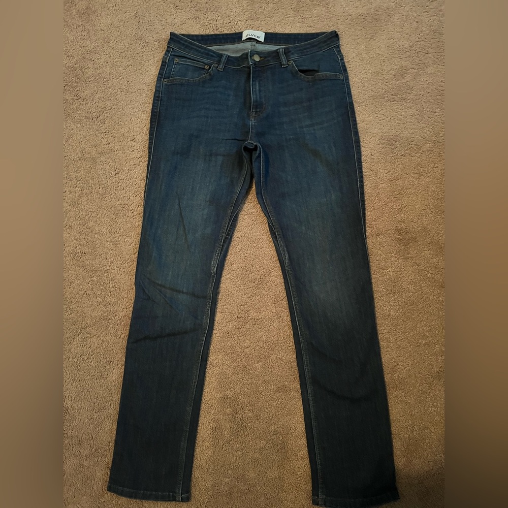 Women’s DU/ER Performance Denim High Rise Boot Cut Blue Jean